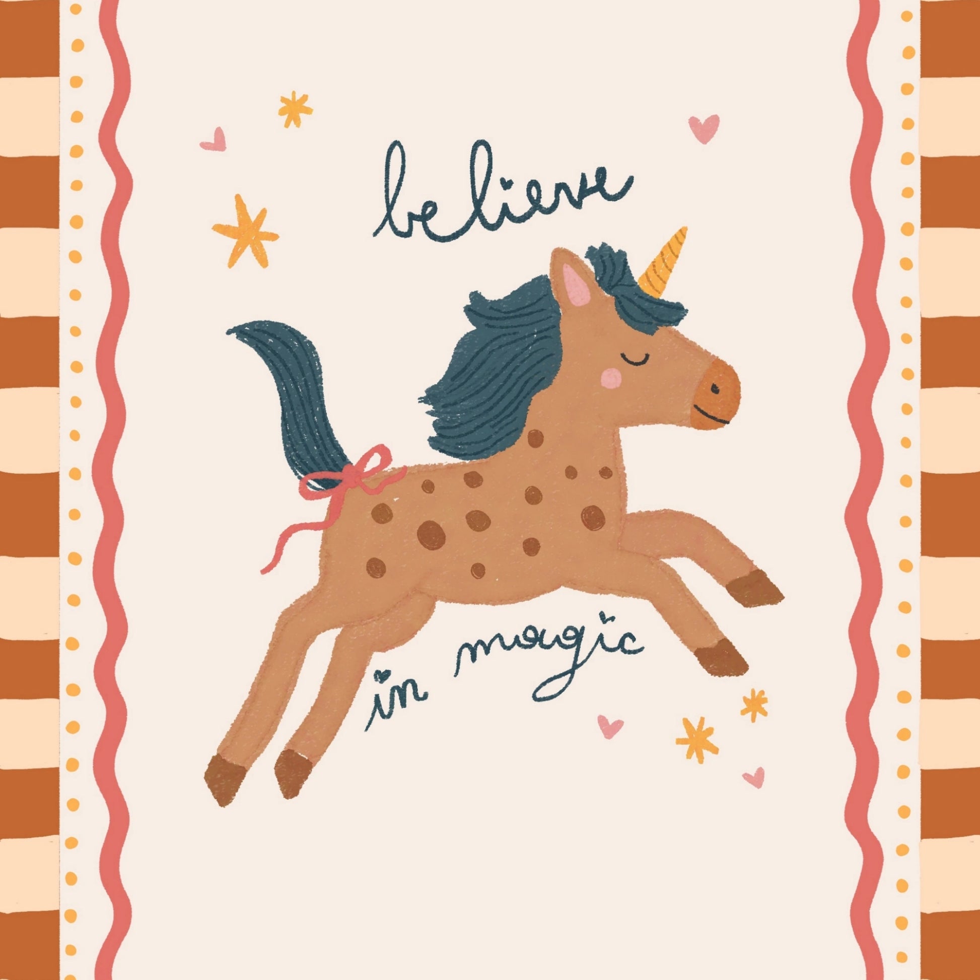 Unicorn Nursery Print