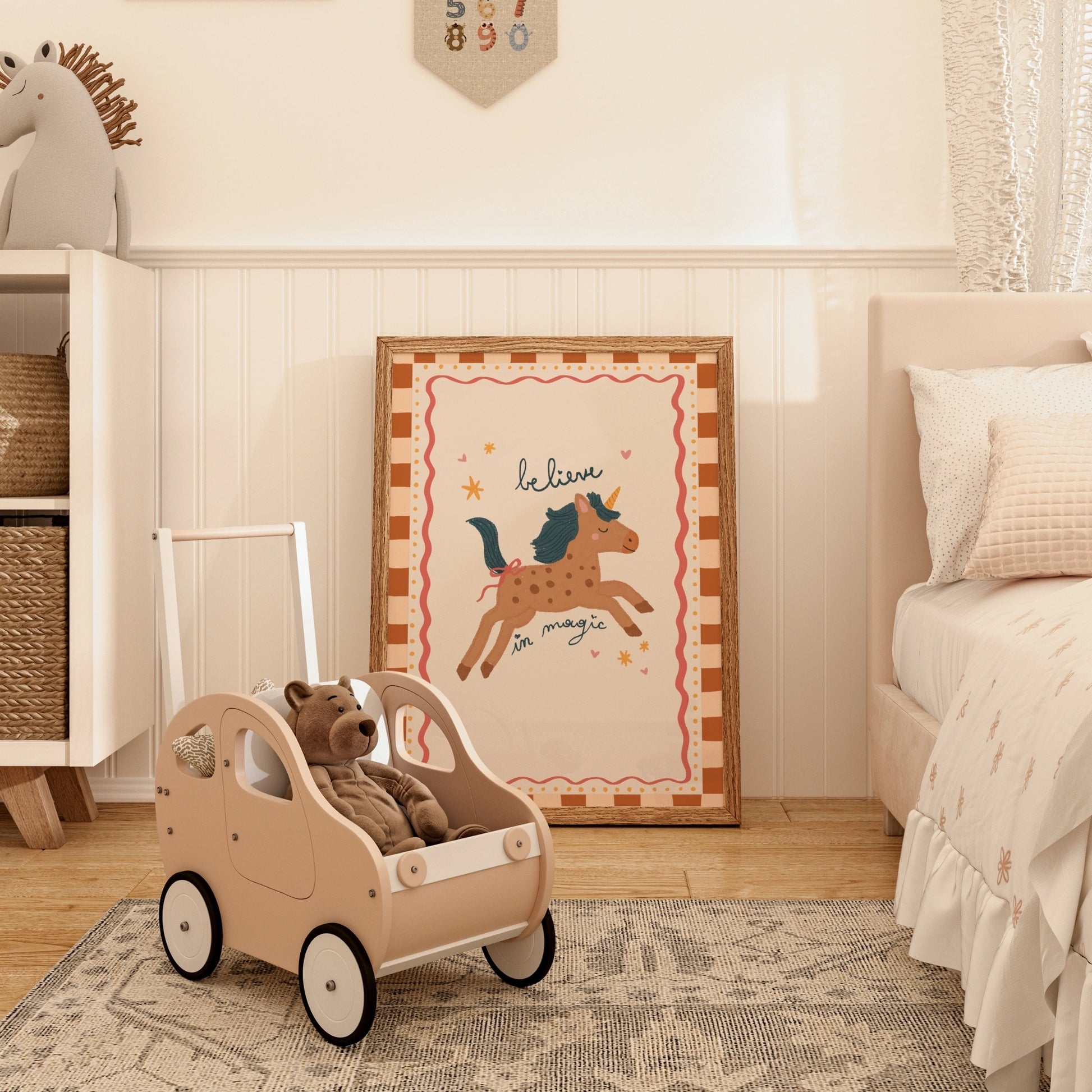 Unicorn Nursery Print
