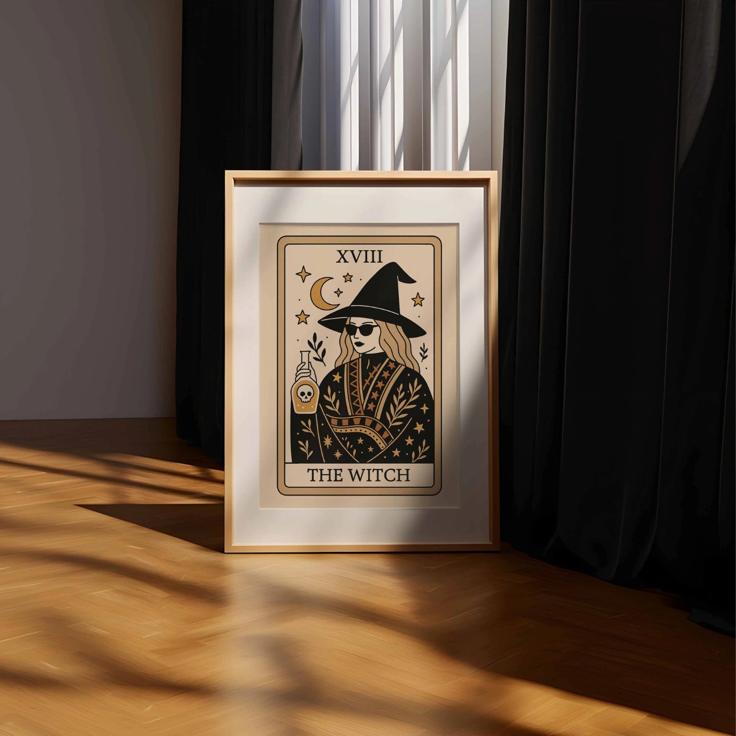 The Witch Tarot Print – Cool Halloween