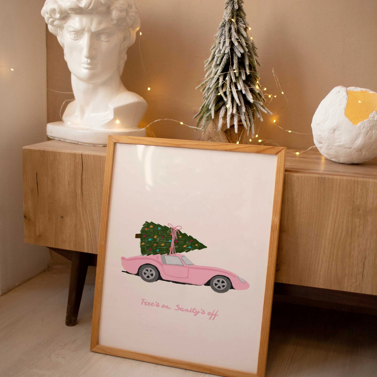 Minimalist Holiday Calendar Poster