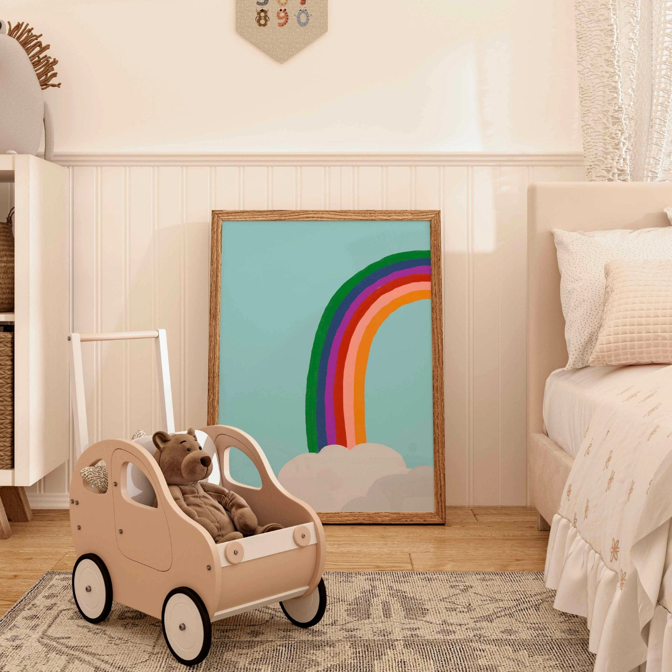 Arte murale arcobaleno