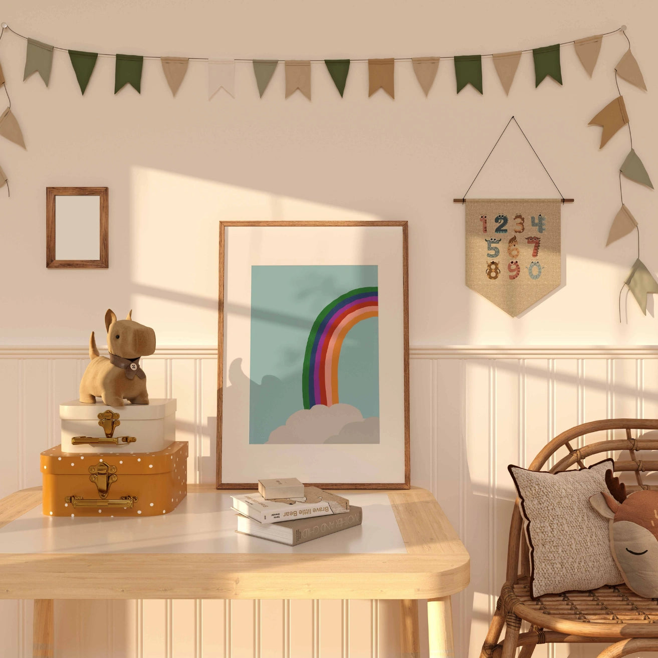 Arte murale arcobaleno