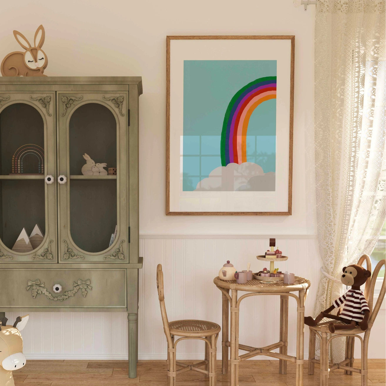 Arte murale arcobaleno