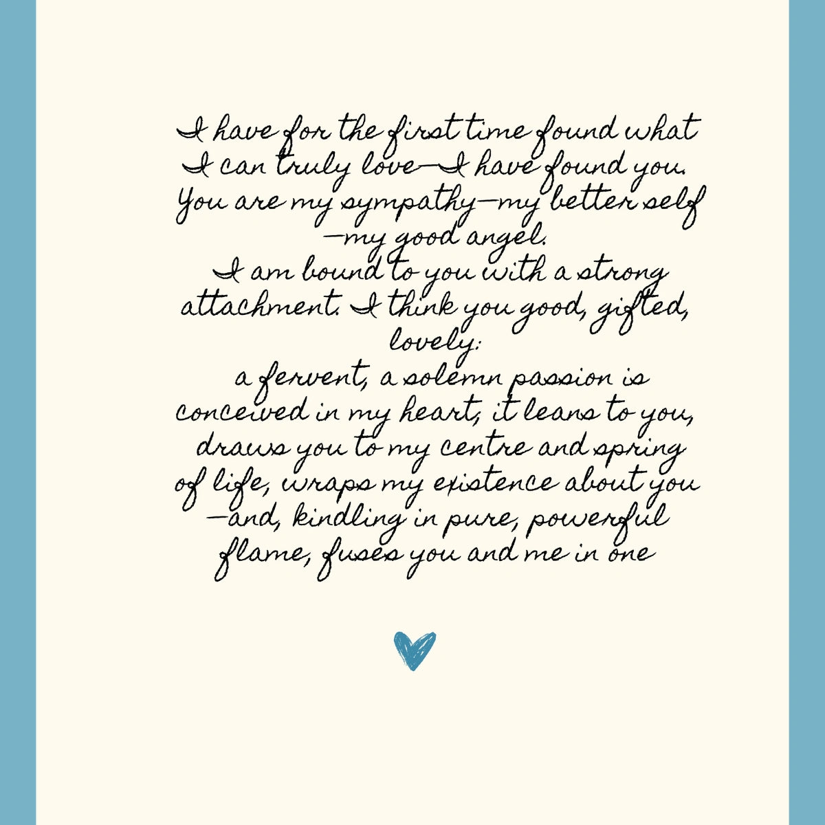 Jane Eyre Quote Wall Art – Romantic Literary Printable