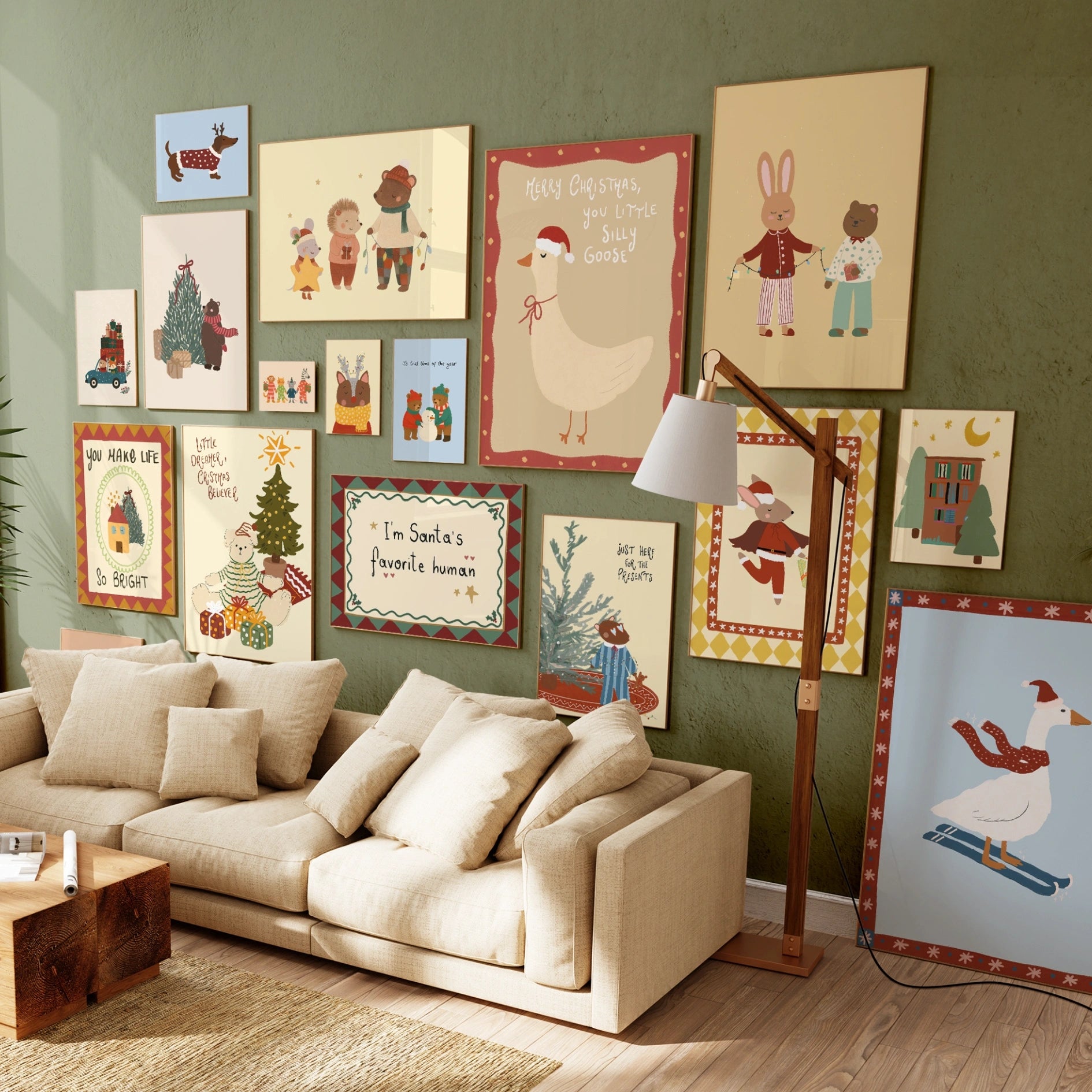Handmade Christmas Nursery, 60 prints