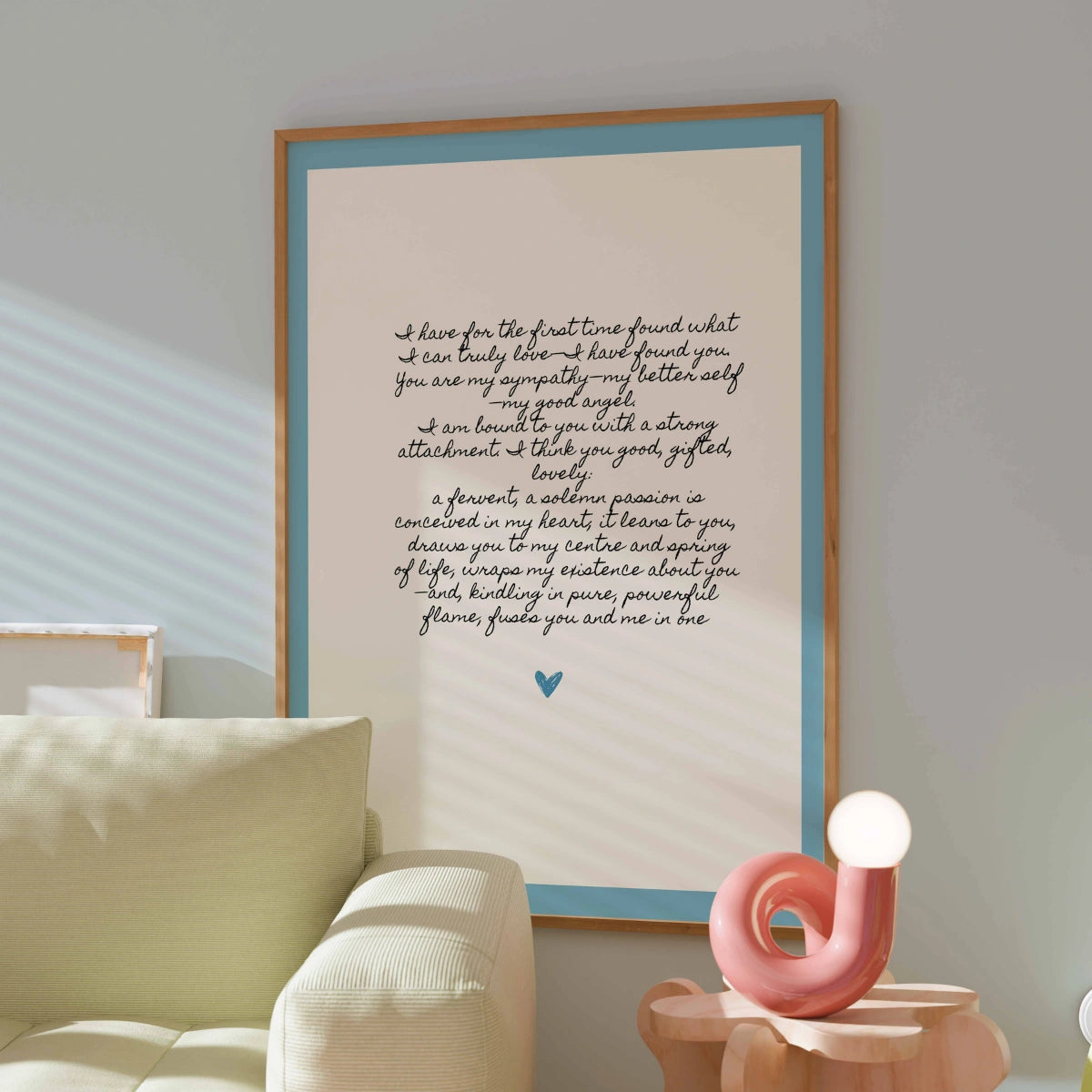Jane Eyre Quote Wall Art – Romantic Literary Printable