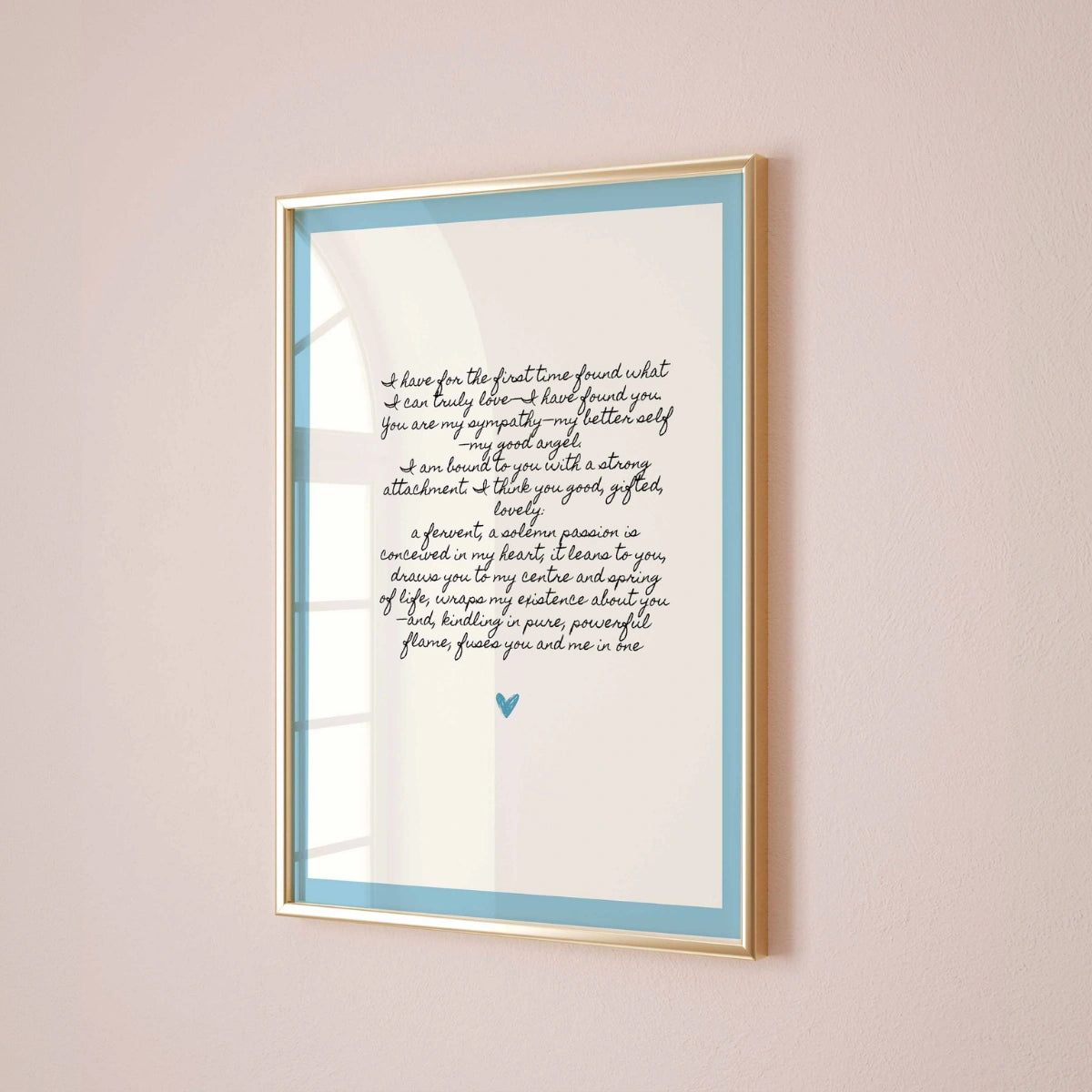 Jane Eyre Quote Wall Art – Romantic Literary Printable