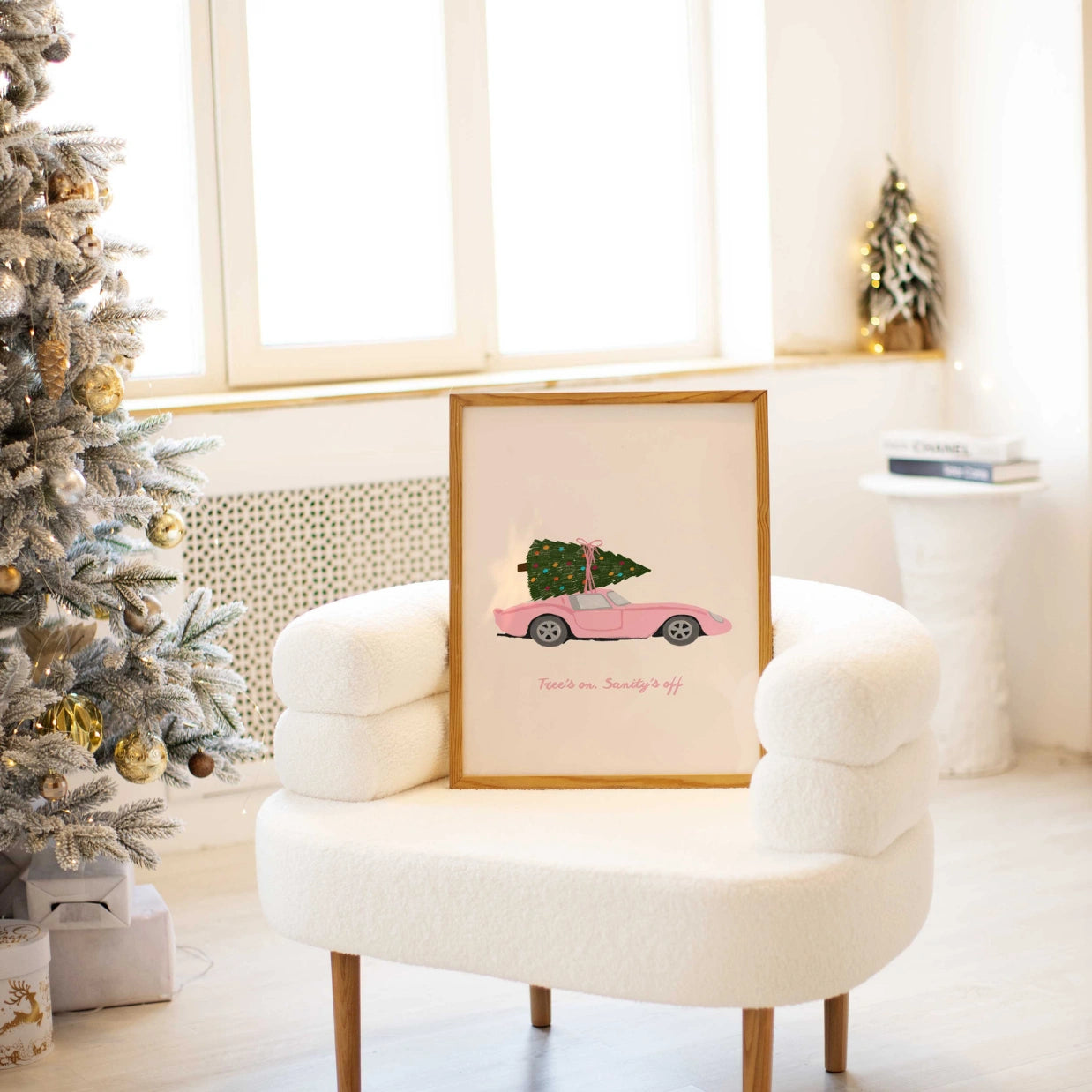 Minimalist Holiday Calendar Poster