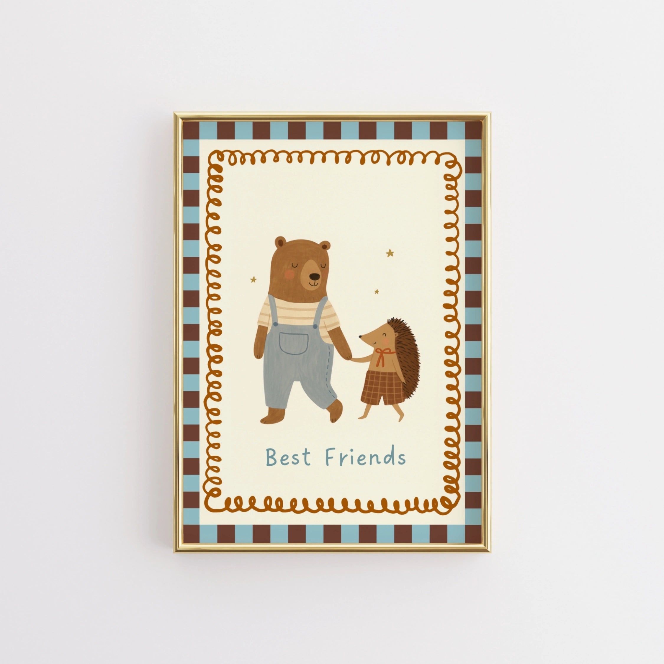 Best Friends Nursery Print