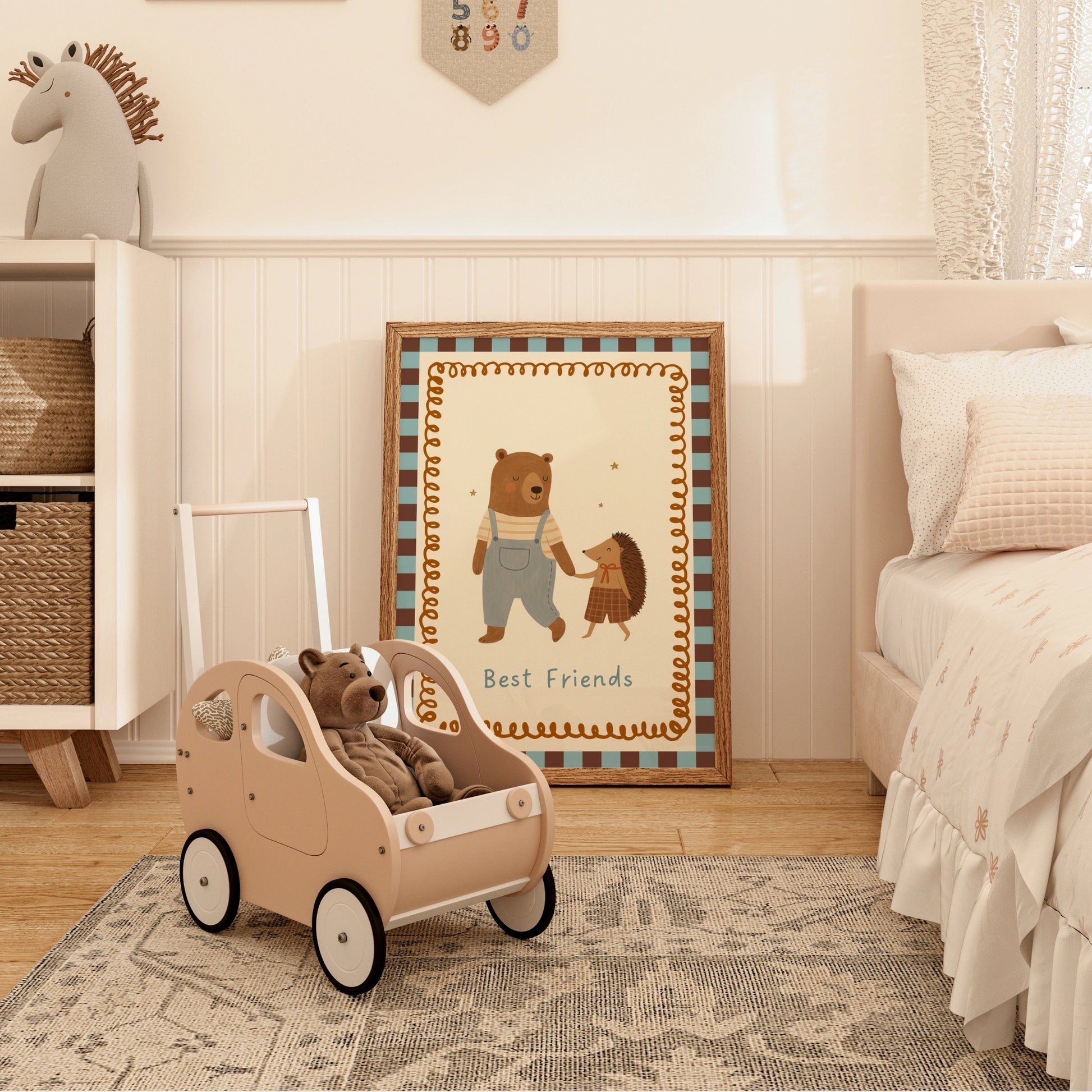 Best Friends Nursery Print