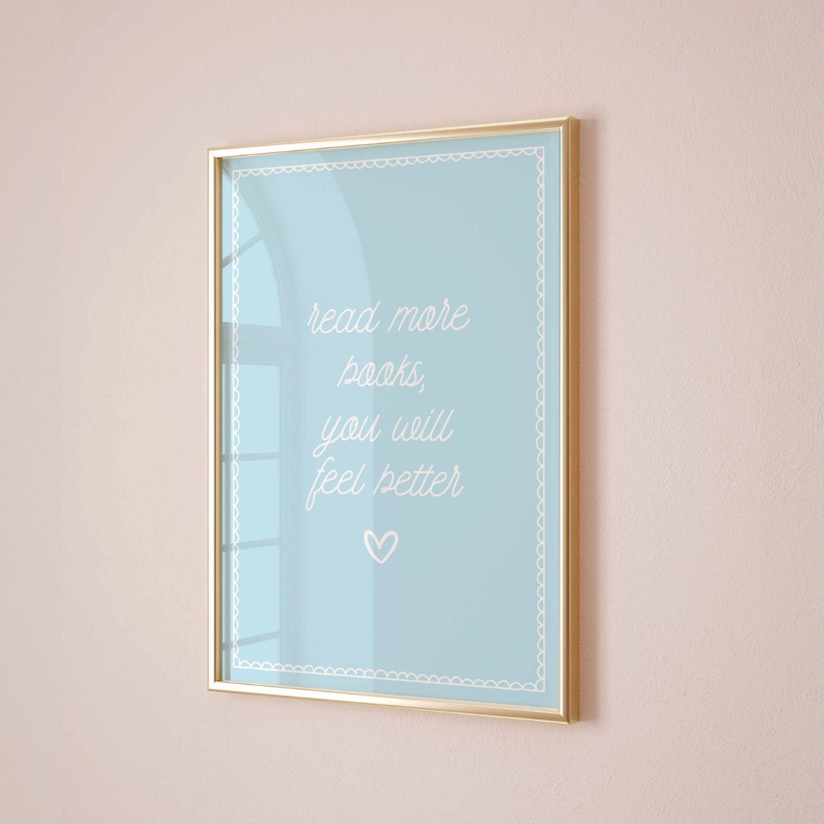 Read More Books Wall Art – Motivational Quote Printable