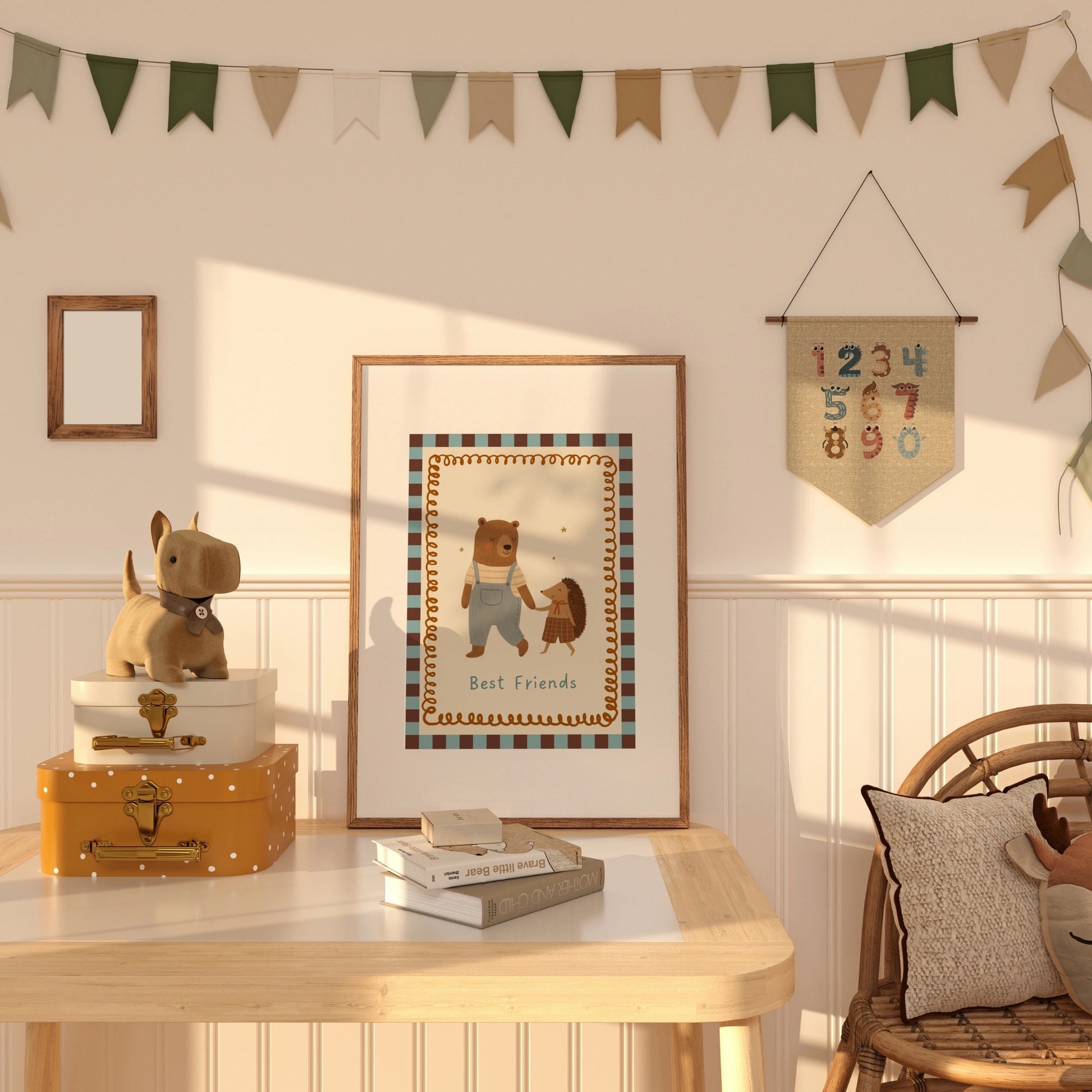 Best Friends Nursery Print