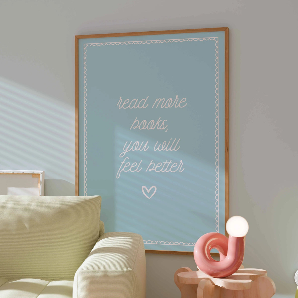 Read More Books Wall Art – Motivational Quote Printable