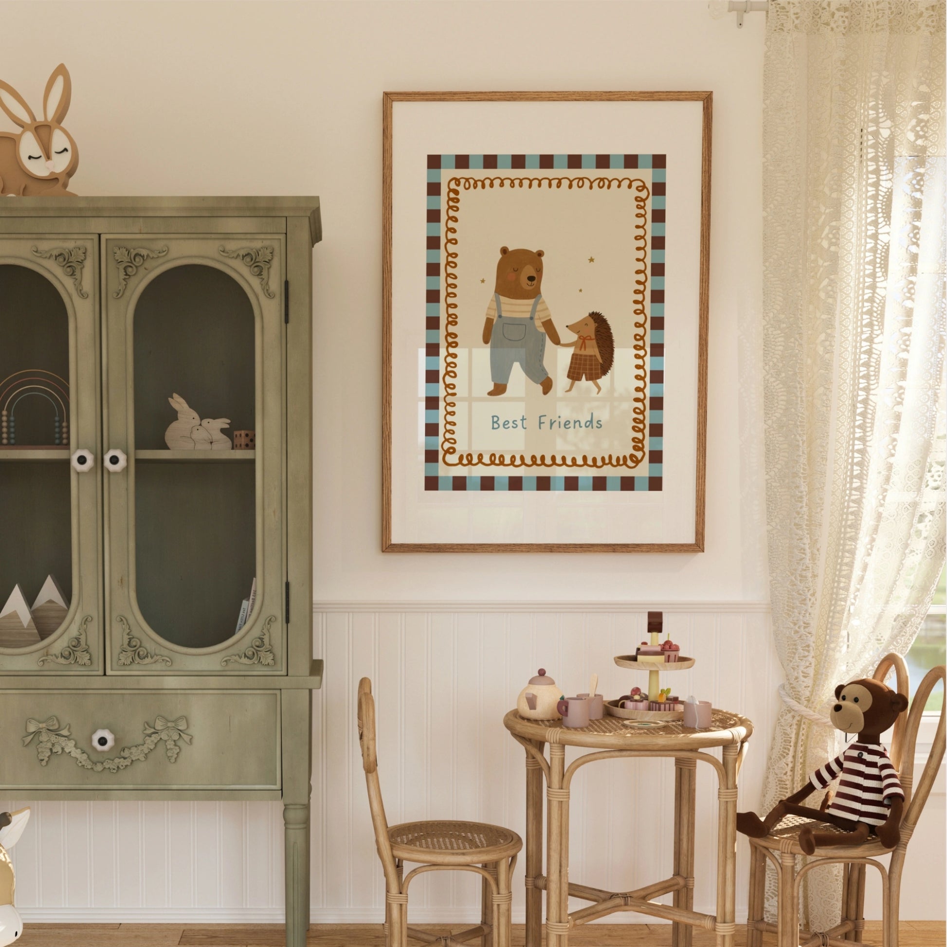 Best Friends Nursery Print