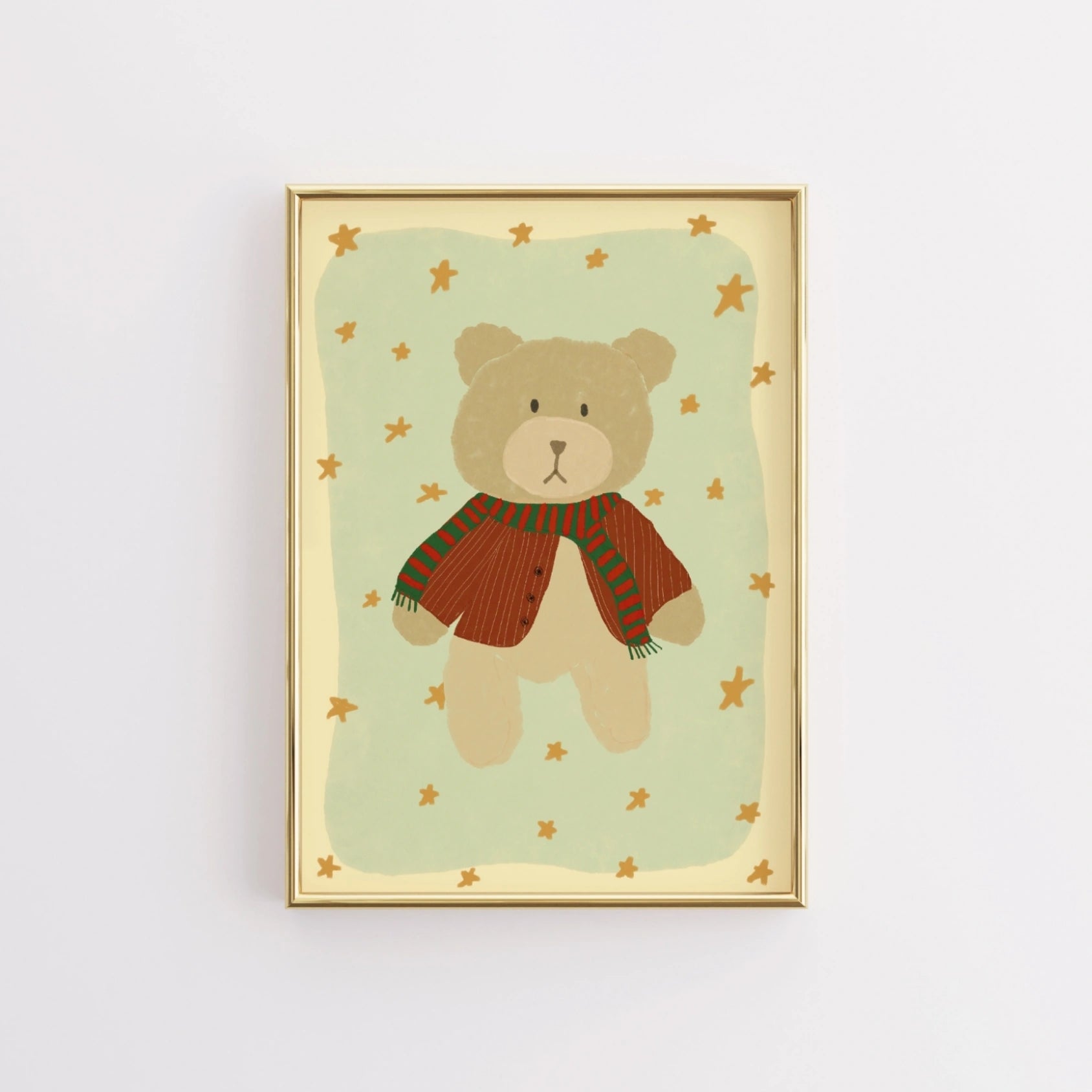 Vintage Bear Wall Art