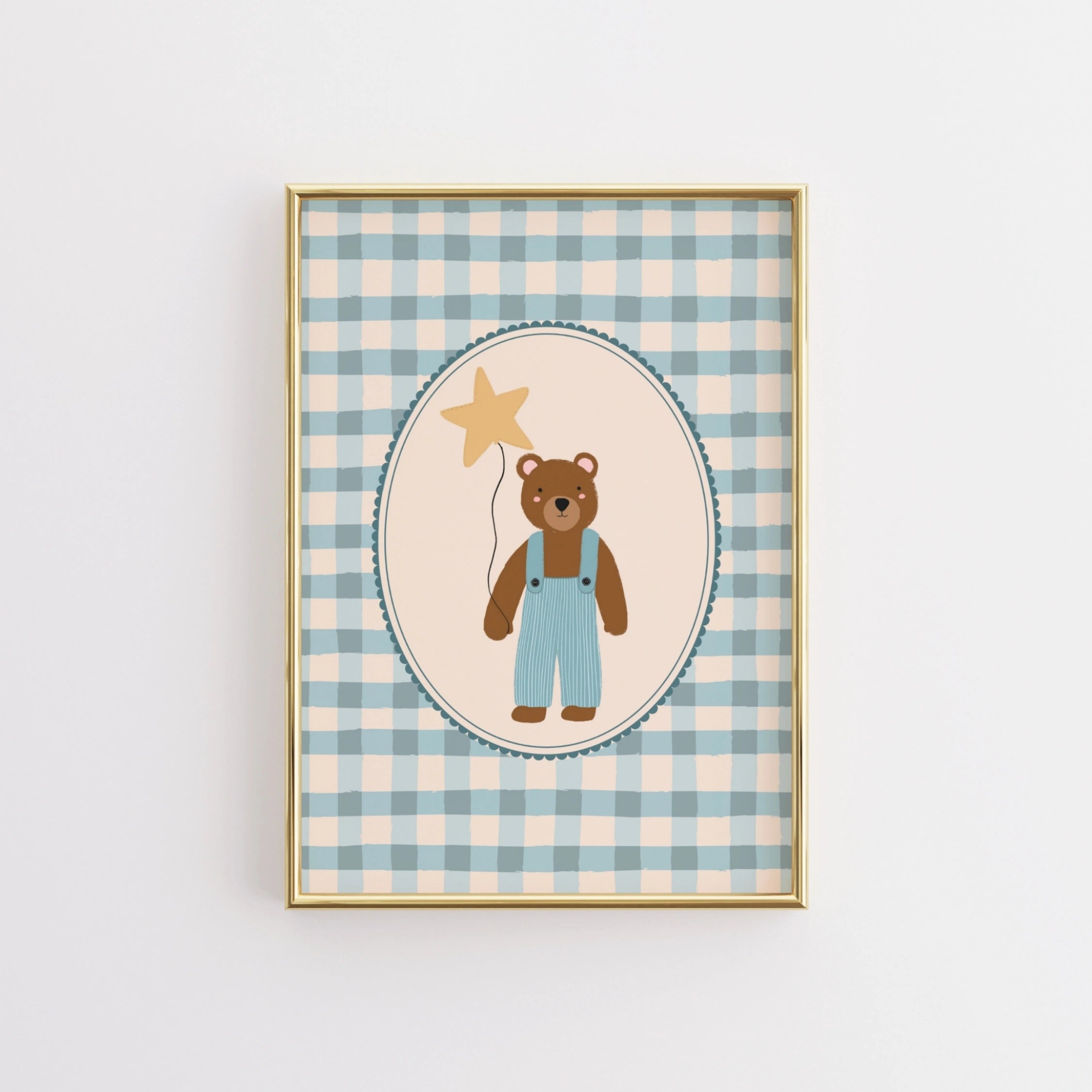 Teddy Bear Nursery Print