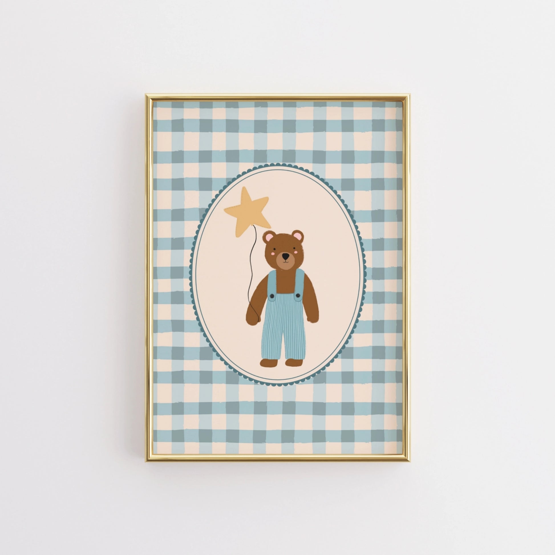 Teddy Bear Nursery Print