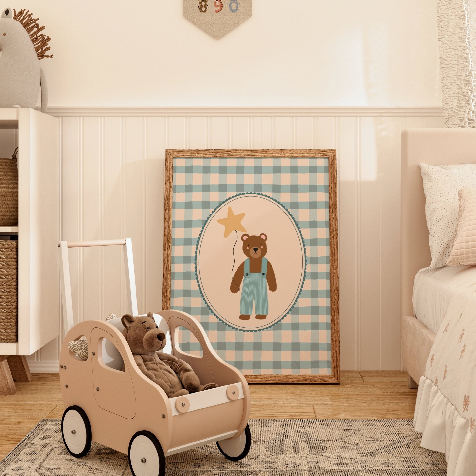 Teddy Bear Nursery Print