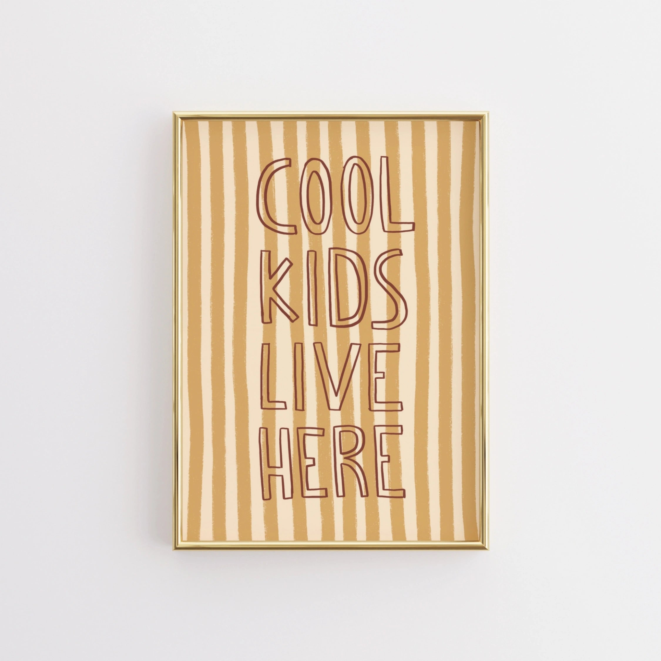 Cool Kids Live Here Print