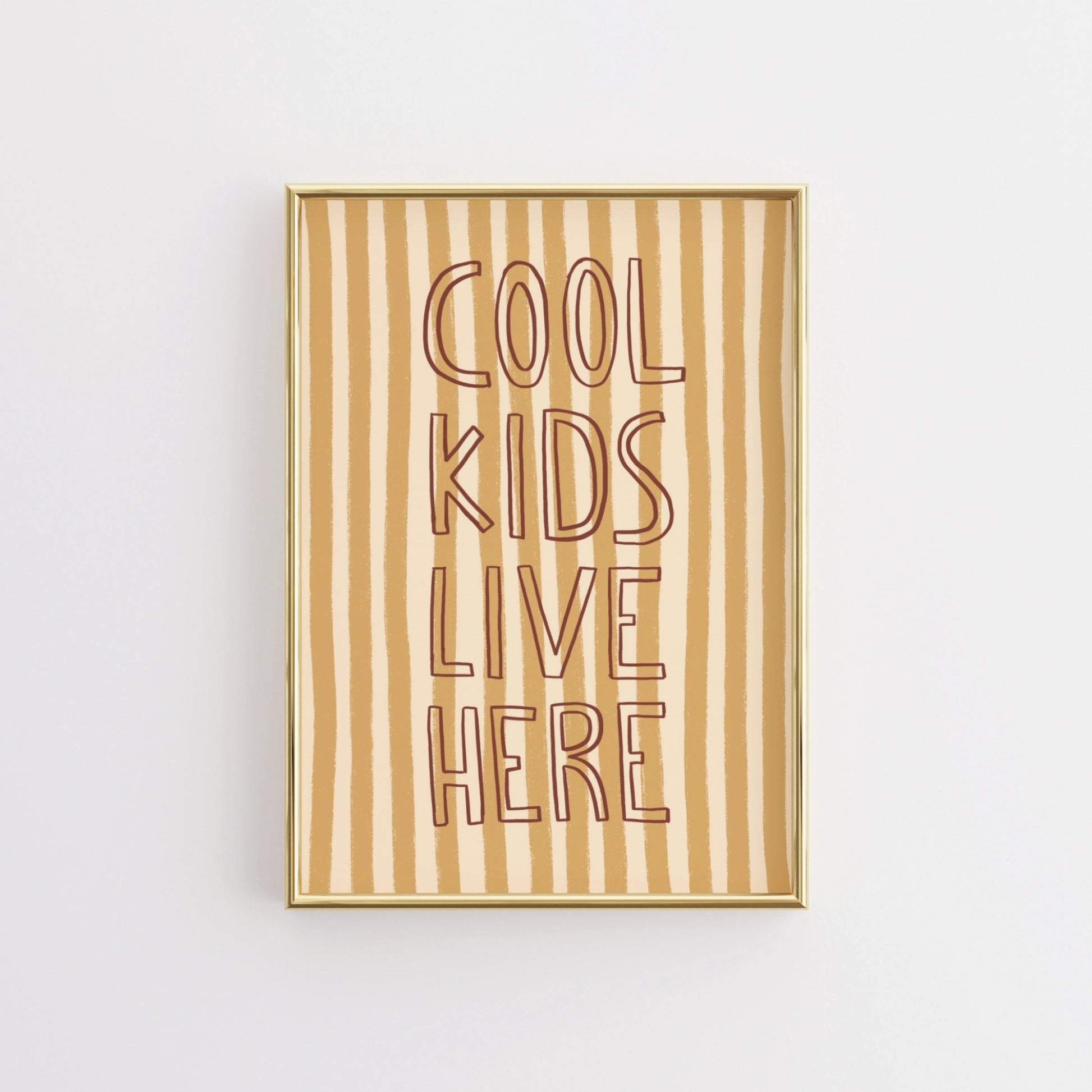 Cool Kids Live Here Print