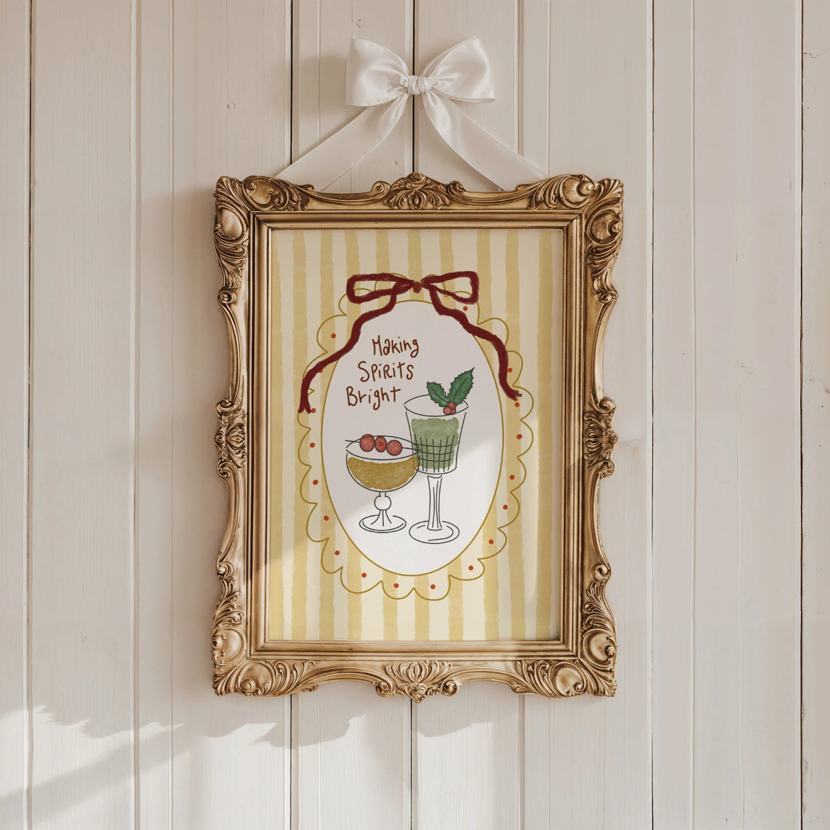 Weihnachtsdruck „Die Geister erstrahlen lassen“