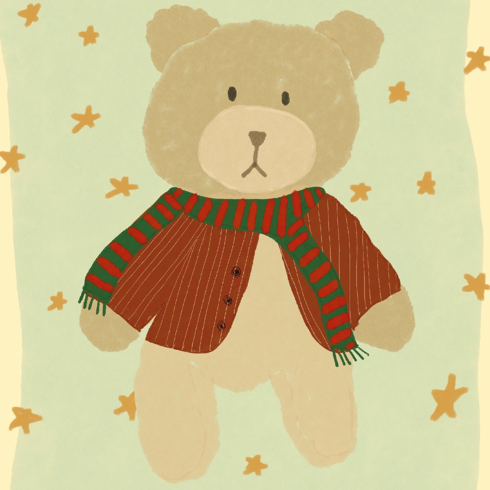 Vintage Bear Wall Art