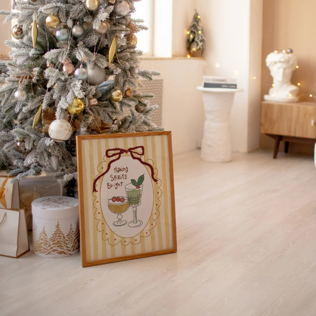 Weihnachtsdruck „Die Geister erstrahlen lassen“