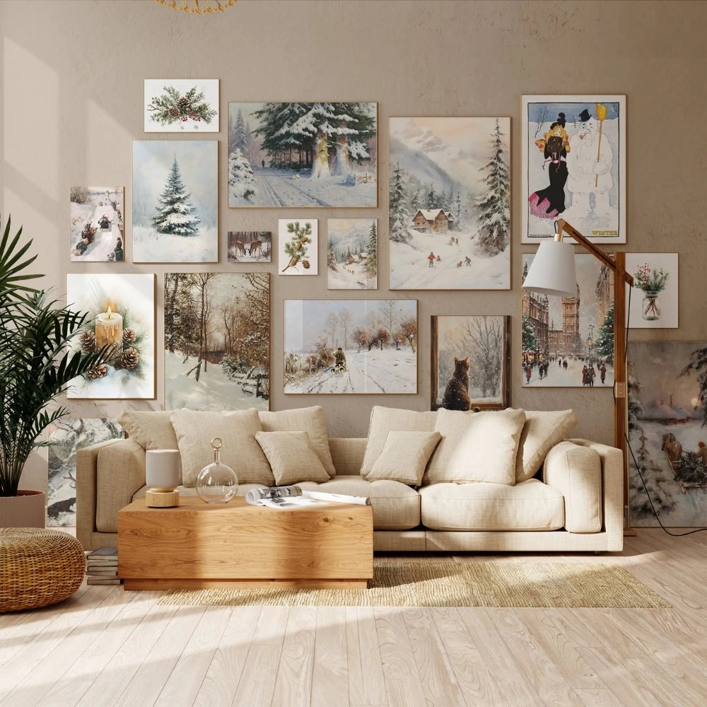 Vintage Winter, over 700 prints