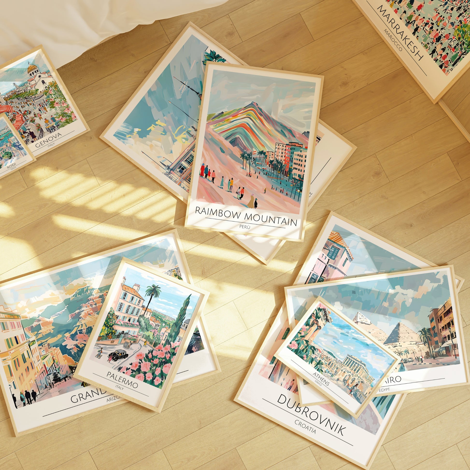 Trendy Travel, over 300 prints