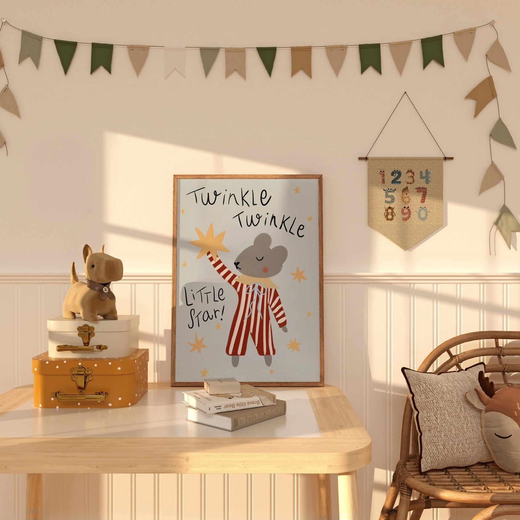 Twinkle Twinkle Little Star Nursery Print