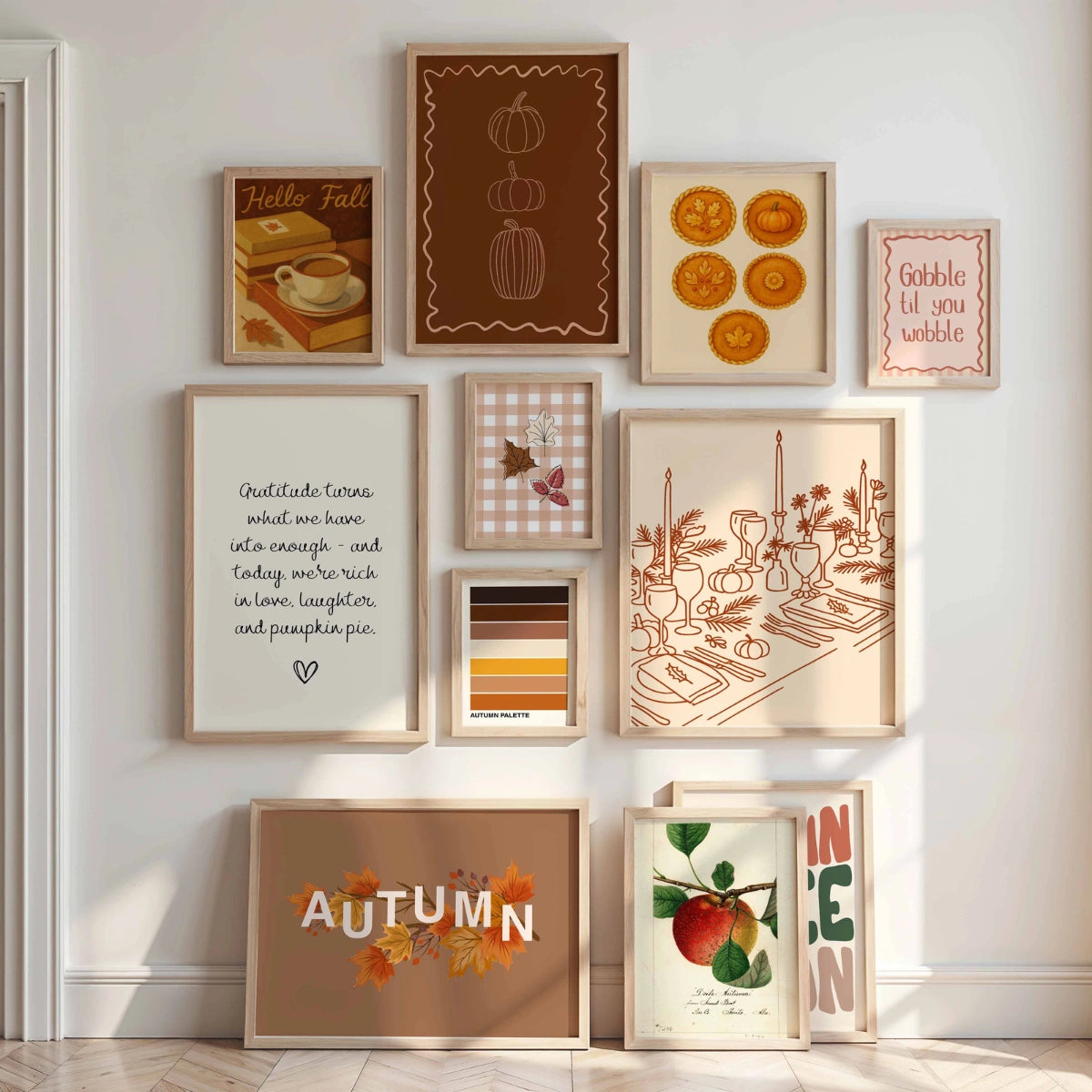 Handmade Autumn Decor, over 100 Print