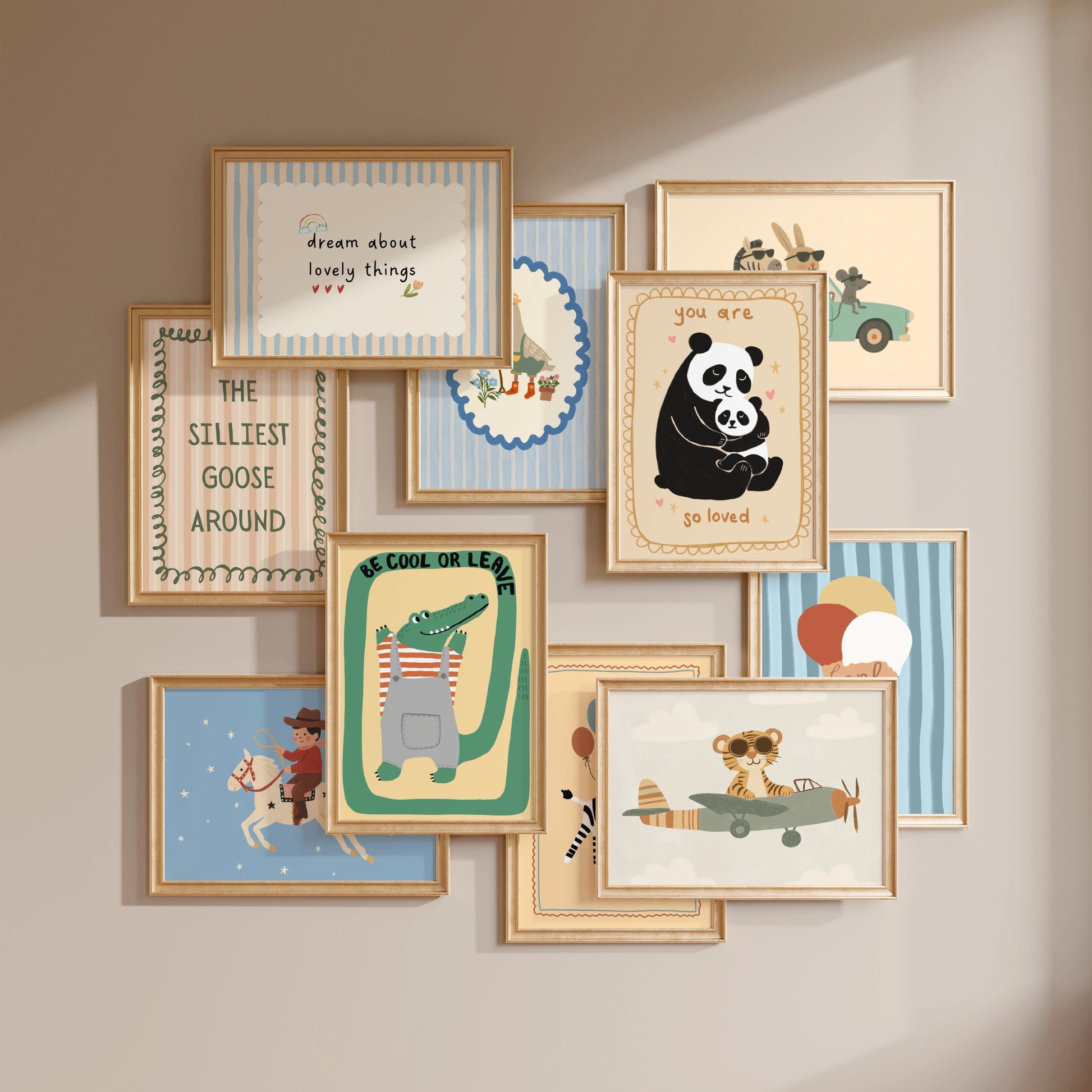 Handmade Nursery Decor, over 110 prints