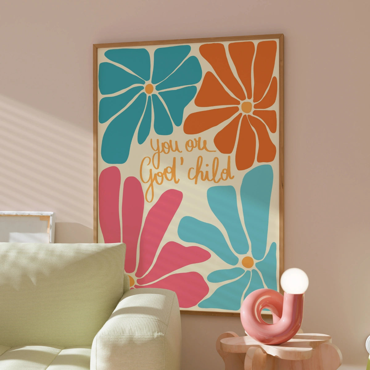 Mourning Into Dancing Print – Christian Disco Ball Wall Art (Copia)