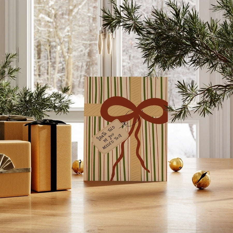 Retro-Festgeschenk-Druck