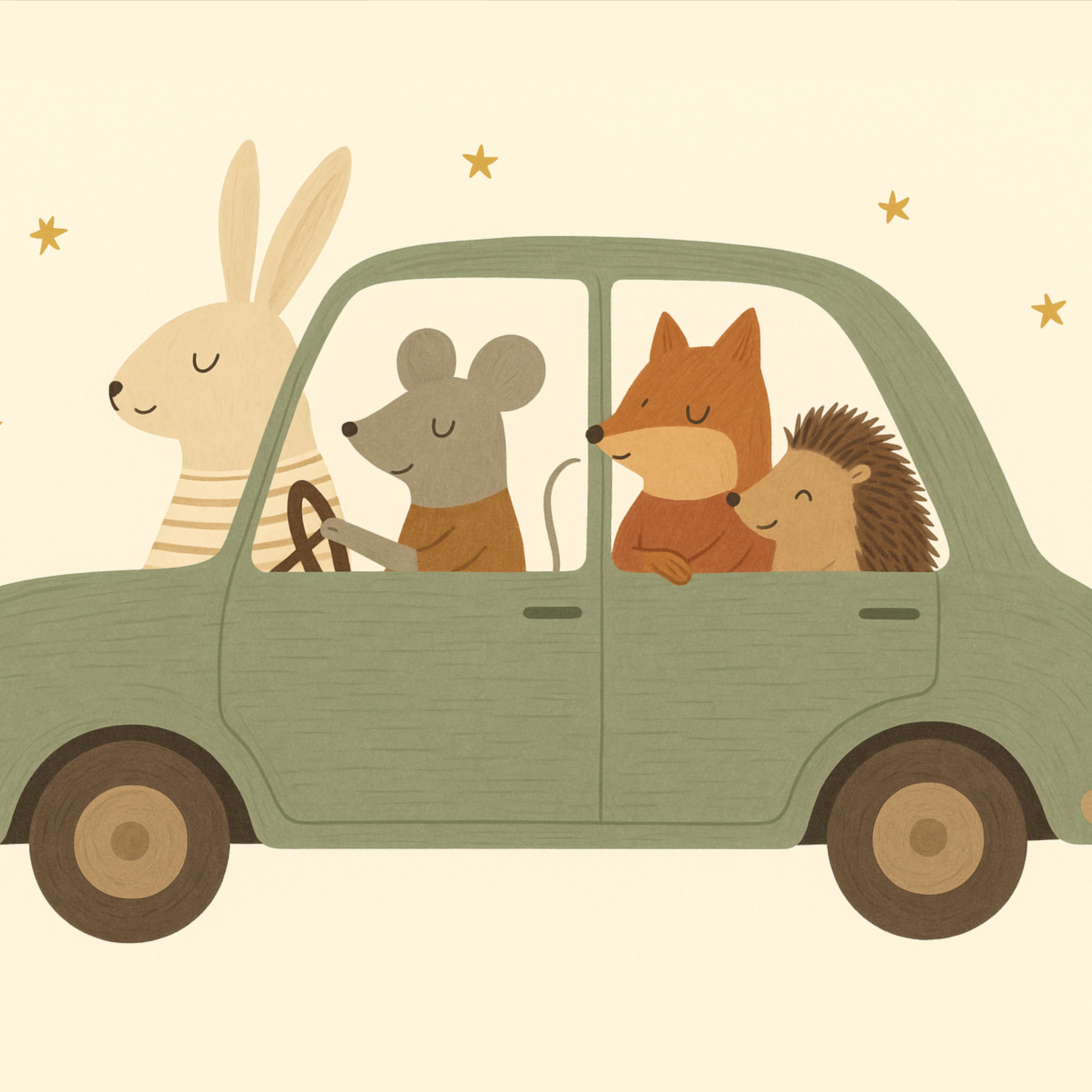 Vintage Kids Room Poster