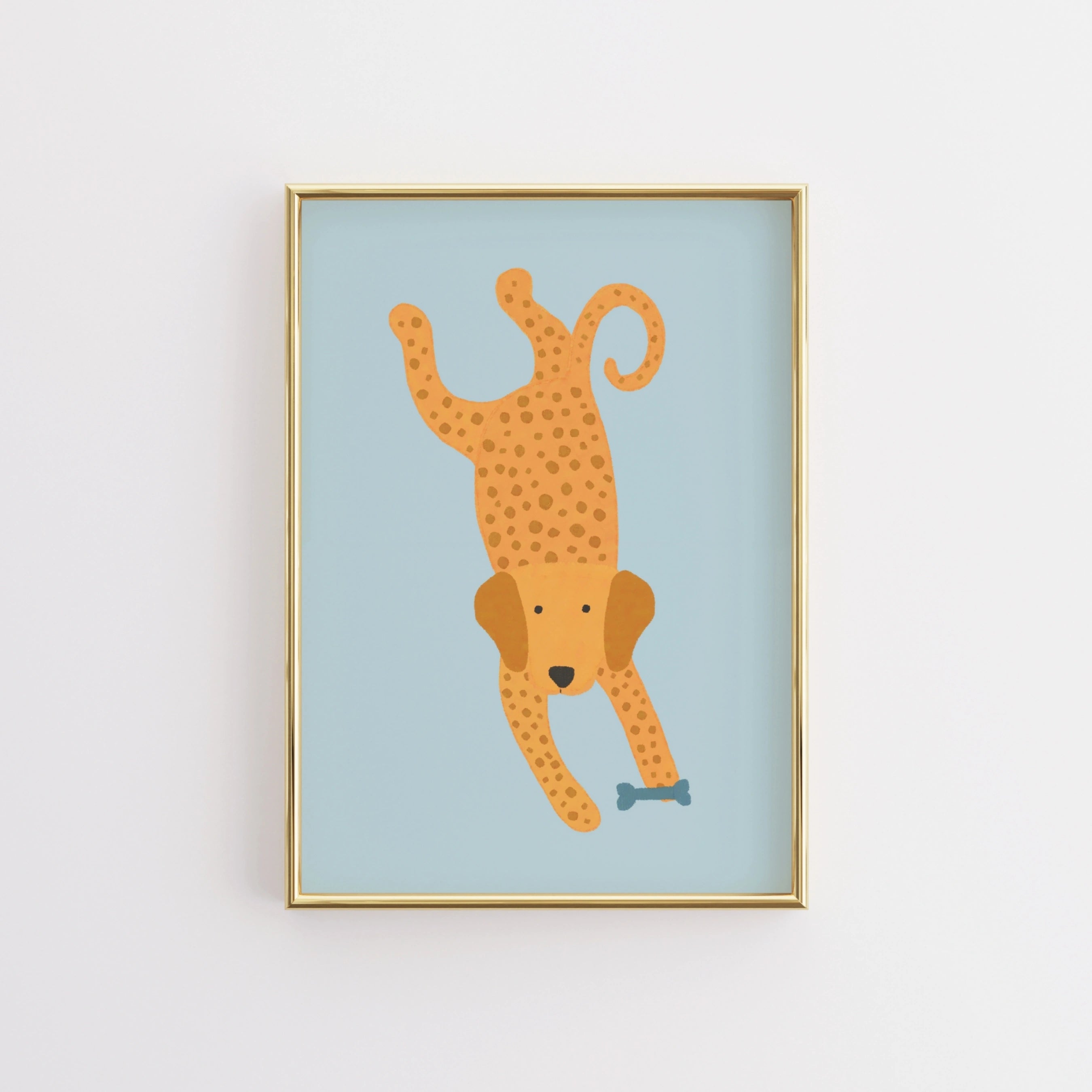 Poster di animali giocosi