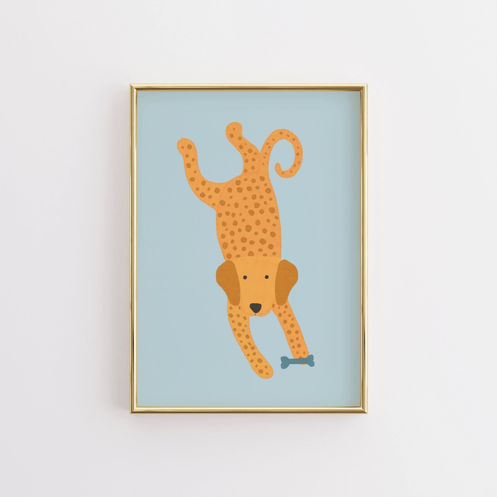 Poster di animali giocosi