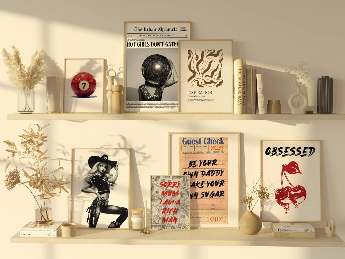 Retro Trendy, over 150 prints