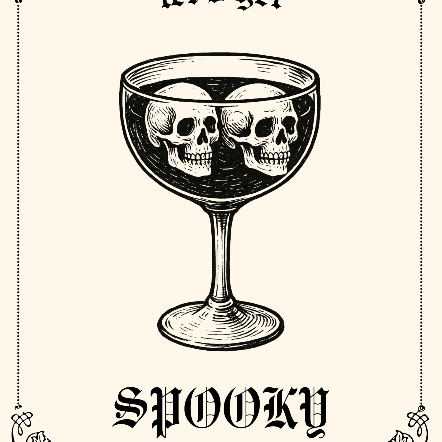 Let’s Get Spooky Print – Vintage Halloween