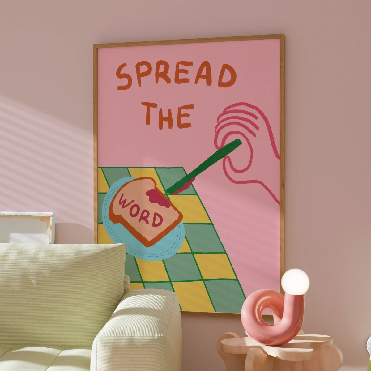 Spread the Word Print – Christian Kitchen Wall Art