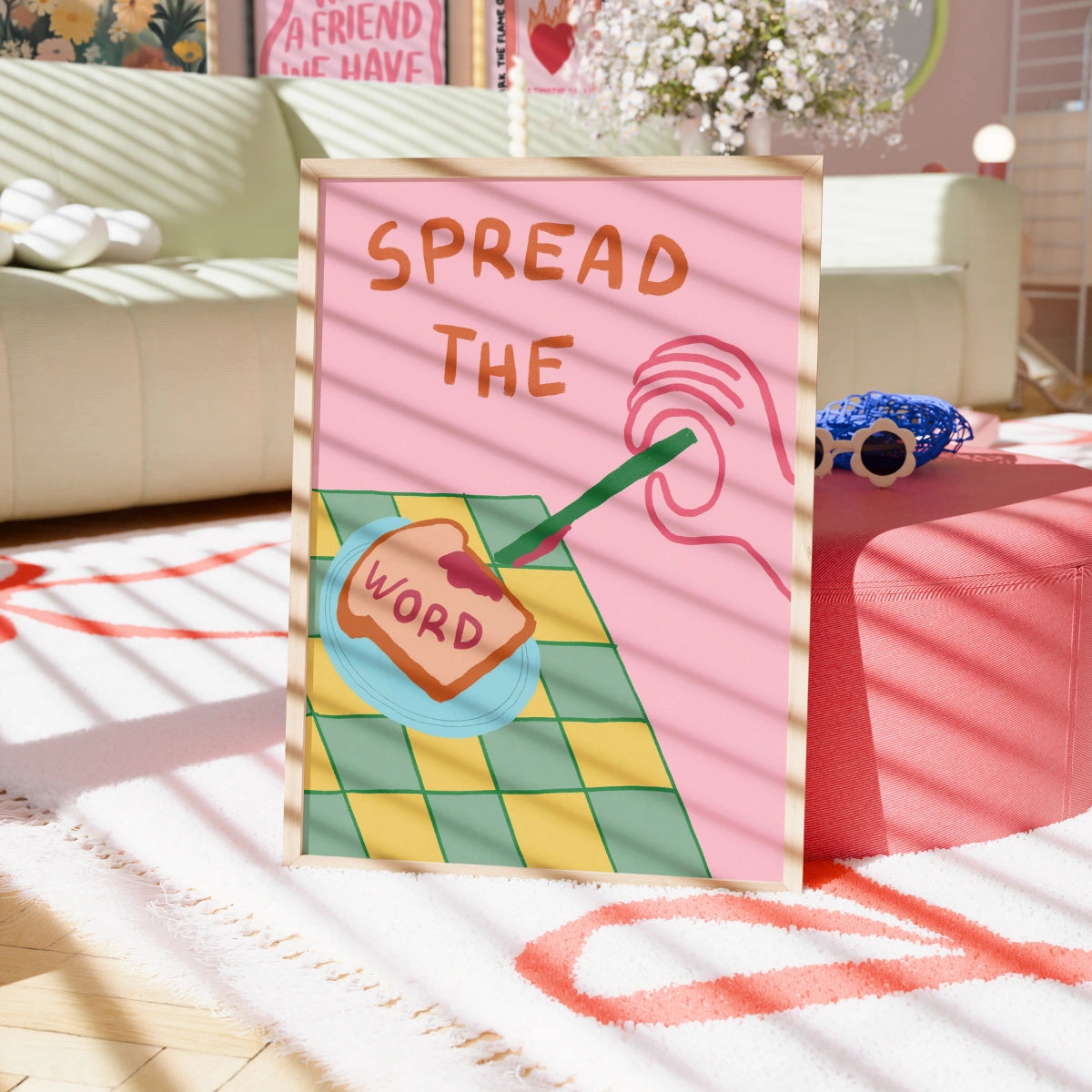 Spread the Word Print – Christian Kitchen Wall Art