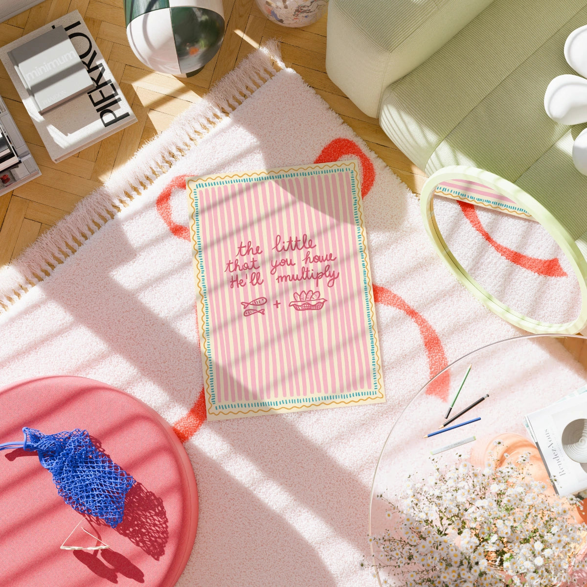 Stampa Moltiplica ciò che hai – Arte murale di incoraggiamento cristiano