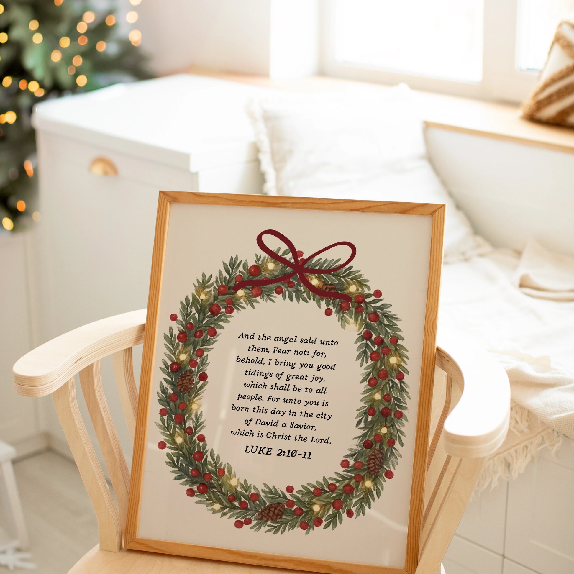 Faith Christmas Print