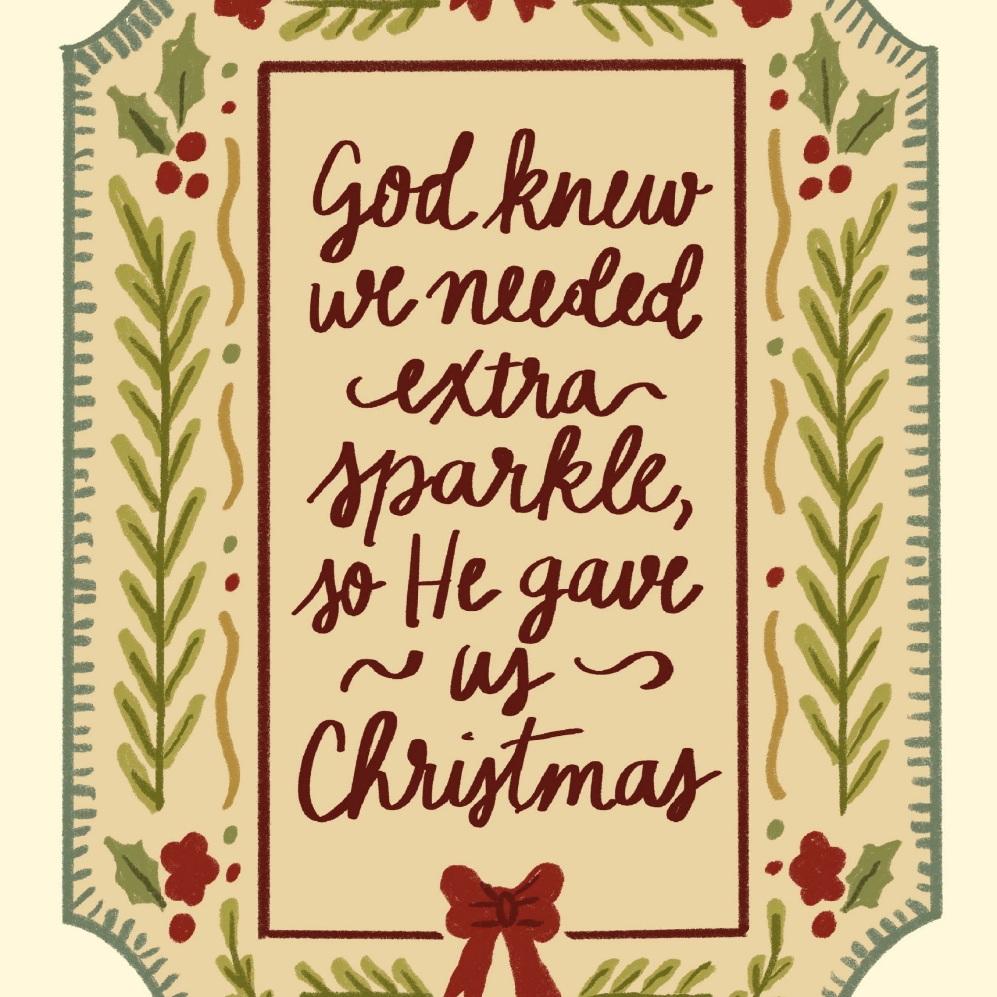 Faith Inspired Christmas Quote