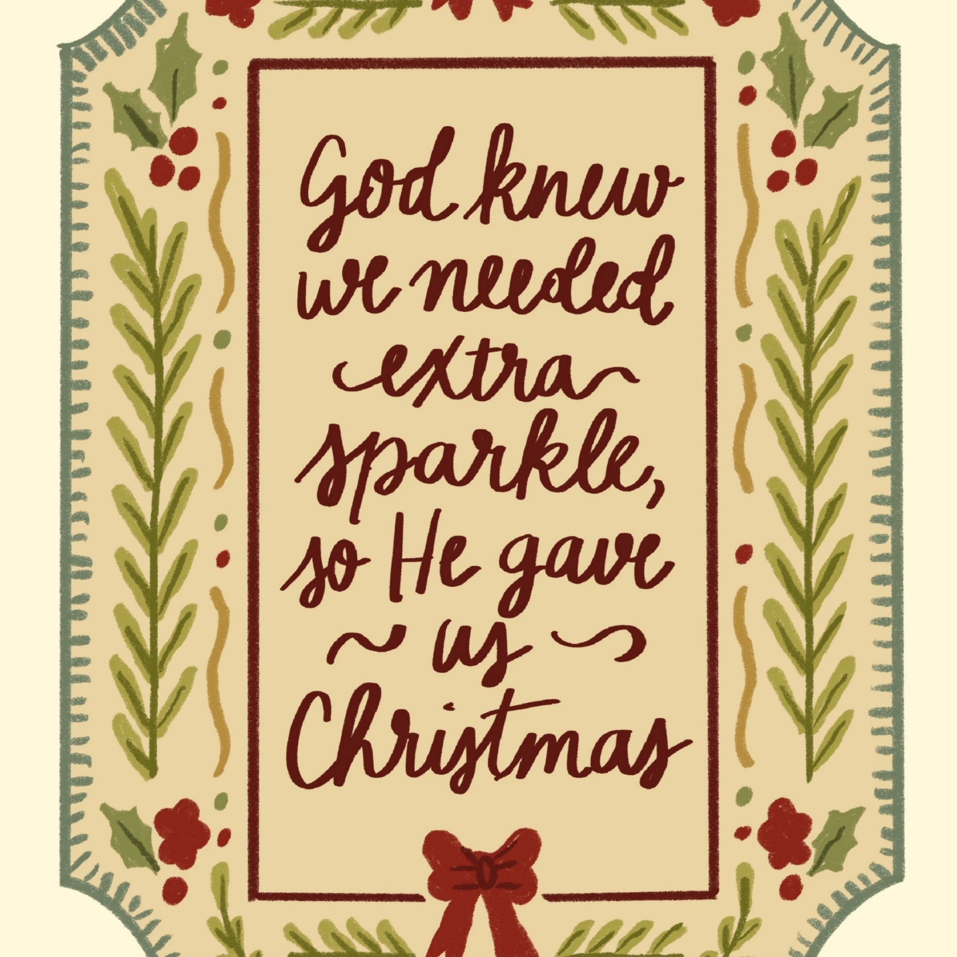 Faith Inspired Christmas Quote