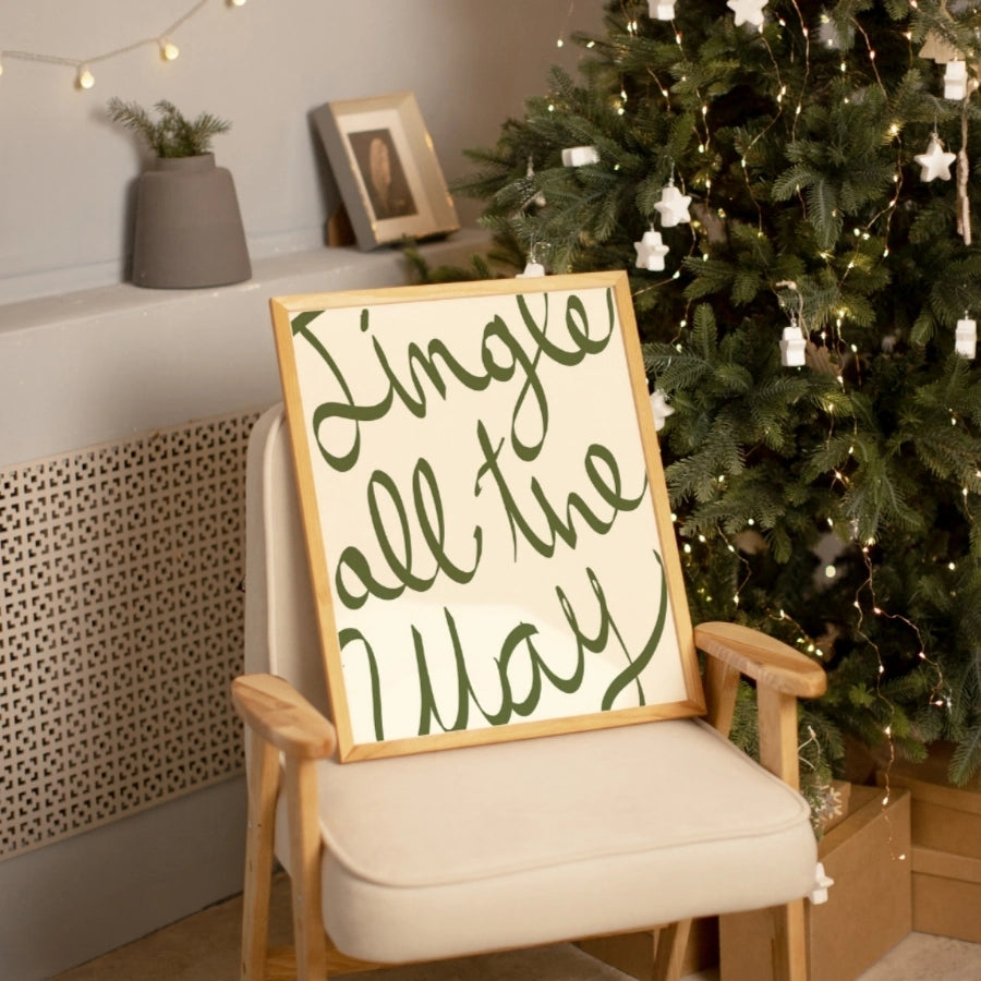 Jingle All The Way Wall Art