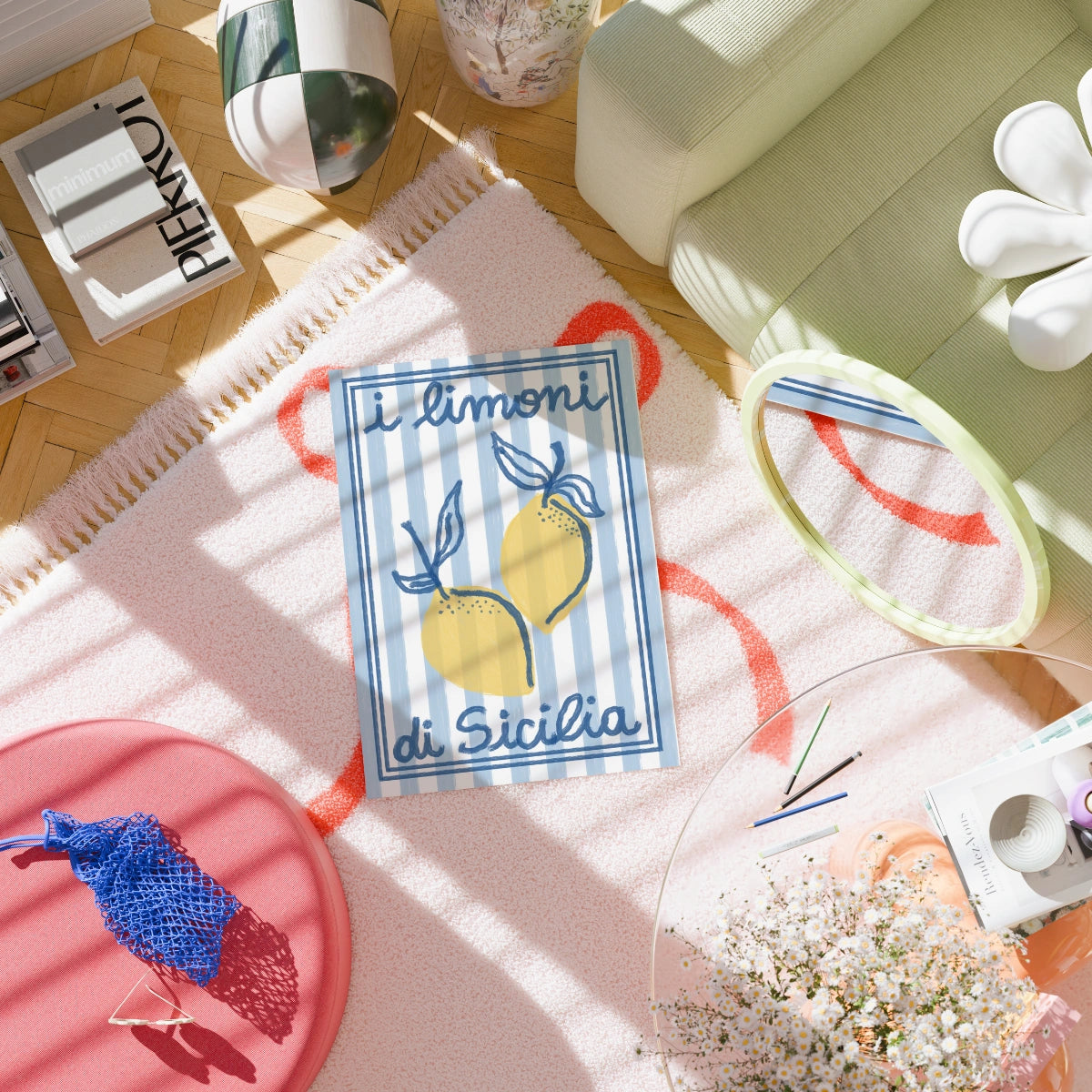 Italian Lemon Wall Art – Sicilian Kitchen Print