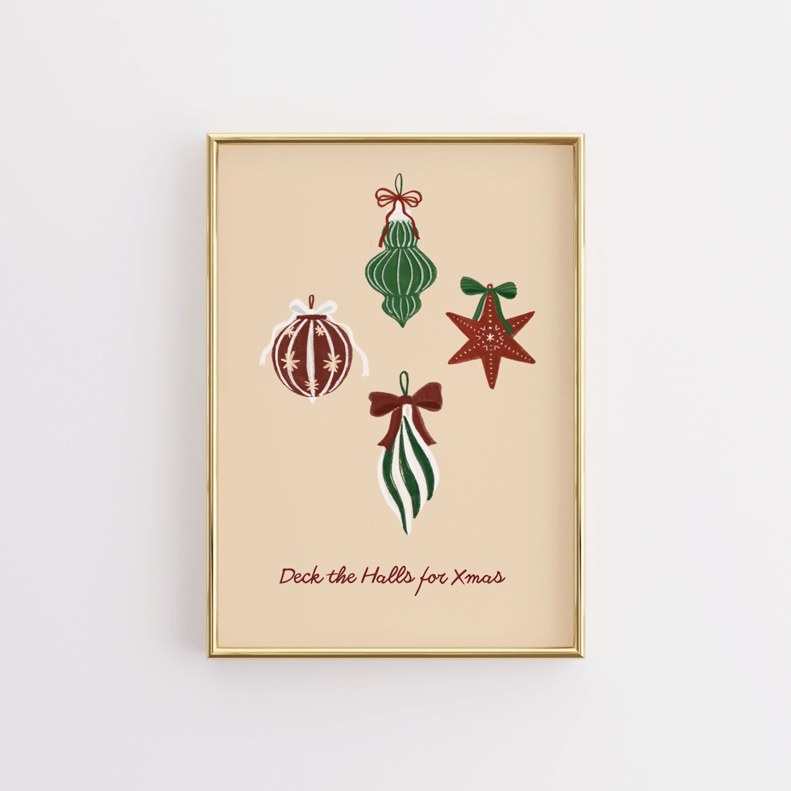 Hand-Drawn Holiday Decor