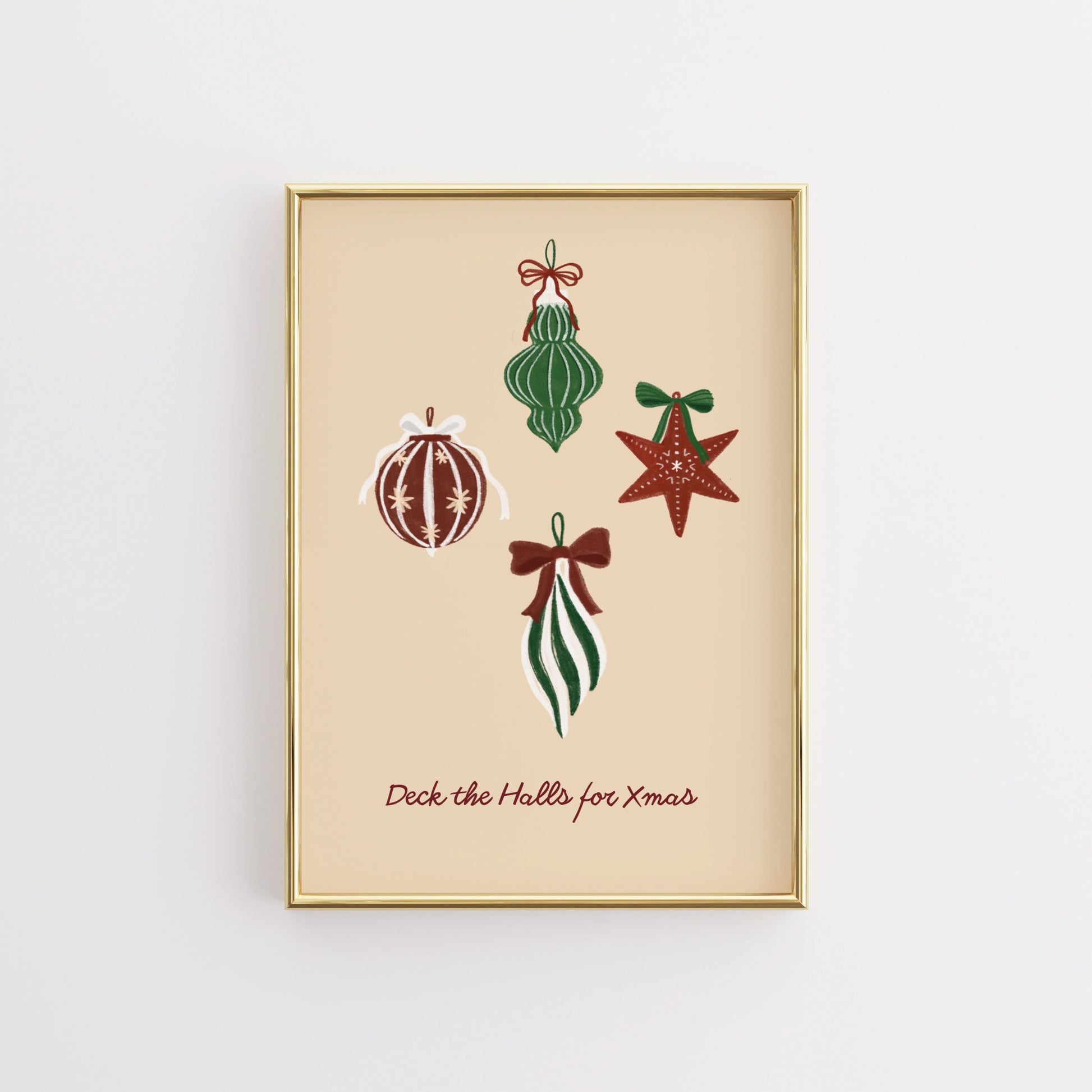 Hand-Drawn Holiday Decor