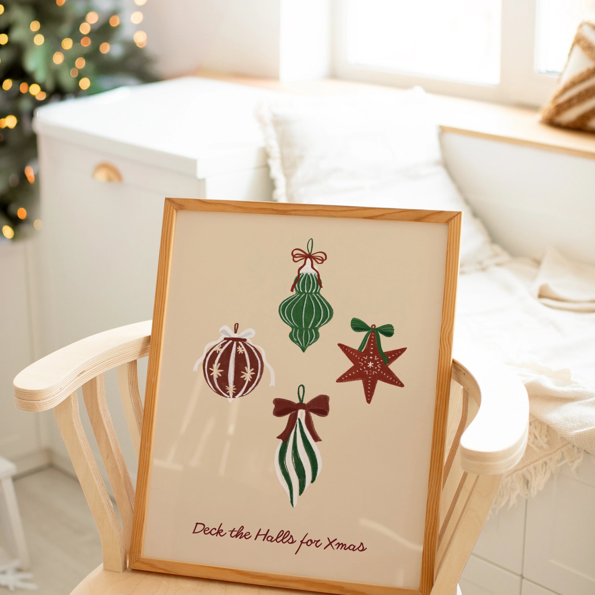 Hand-Drawn Holiday Decor